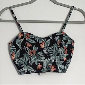Floral Botanical Crop Top